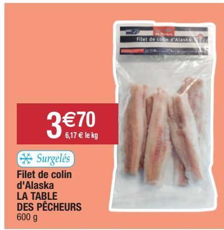 filets de poisson