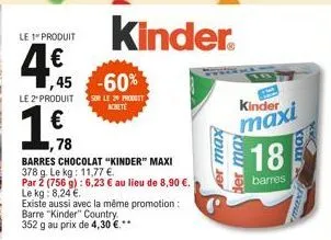 barres kinder