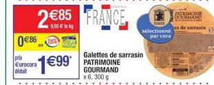 086  prix Eurocora diduit  199  PATRIMOINE GOURMAND  de sarrasin  3  03