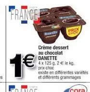 crèmes renversées danette