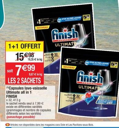 finish  ULTIMAT  32  NOUVEAU  000  STOP AU PRE-LAVAGE  finish  www  ULTIMAT  ALL IN 1  32