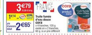 truite fumée Cora