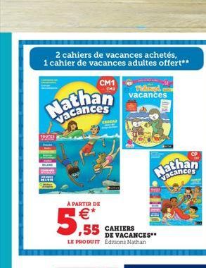 TOUTES  À PARTIR DE  DEAU  Nathan  Jacances