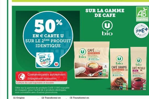 bío  CAFÉ  WE 1004 Araba  U  bio CAFÉ GRAINS stique ou She  AB  AGRICULTURE  BIOLOGIQUE  PME+  POUR  U  bio  CAFÉ MOULU  NEW For Araca Since car