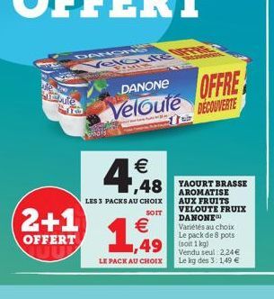 (2+1)  OFFERT  OFFRE