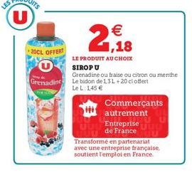 20CL OFFERT  Grenadine