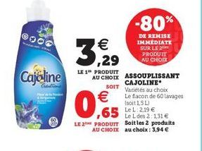 @OOD  Cajoline  Citations  3,929  LE 1 PRODUIT