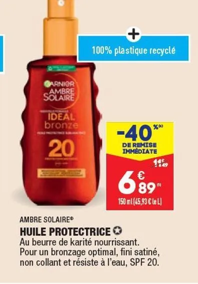 huile protectrice
