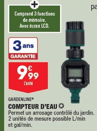 Compteur d´eau