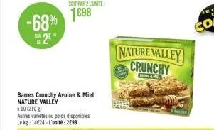 nature valley crunchy  ring & mel