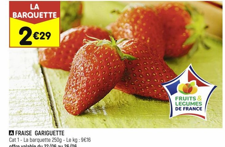 fraise gariguette