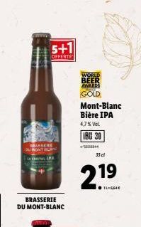 bière Mont blanc