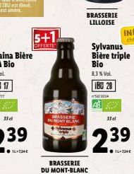 5+1.  OFFERTE  33 cl  239