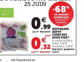 LE 1 PRODUIT BETTY  (10) Transformé en