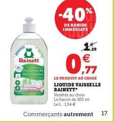 Rainett  Provitamine B  Demper  Commerçants autrement  17