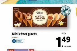 Clus  F VANILLA & CHOCOLATE  182 g  7.49  -0