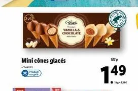clus  f vanilla & chocolate  182 g  7.49  -0