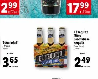 el tequito  virgin 0.0%