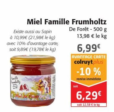 Miel Famille Frumholtz