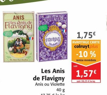 Les Anis de Flavigny