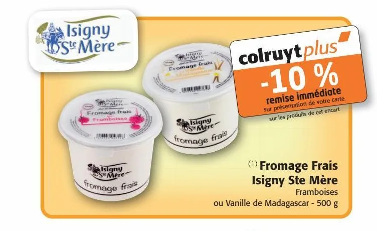fromage frais isigny te mère
