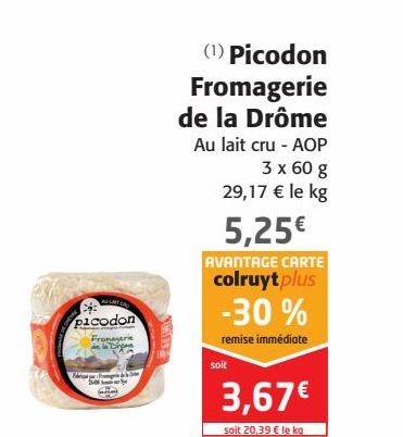 Picodon Fromagerie de la Drome