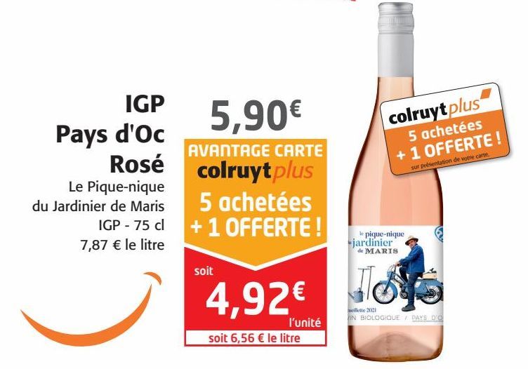 IGP Pays d'Oc Rosé