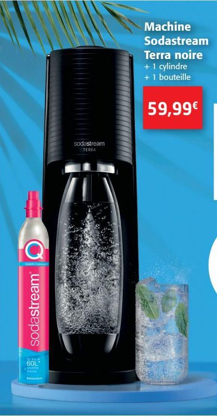 Machine Sodastream Terra noire