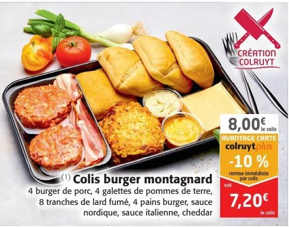 colis burger montagnard