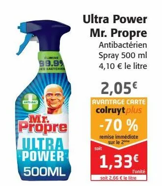 ultra power mr propre