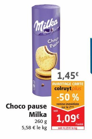 Choco pause Milka