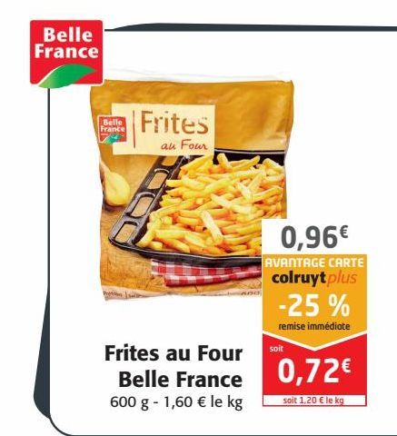 Frites au Four Belle France