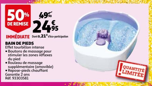 bain de pieds