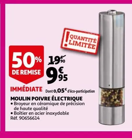 moulin poivre electrique