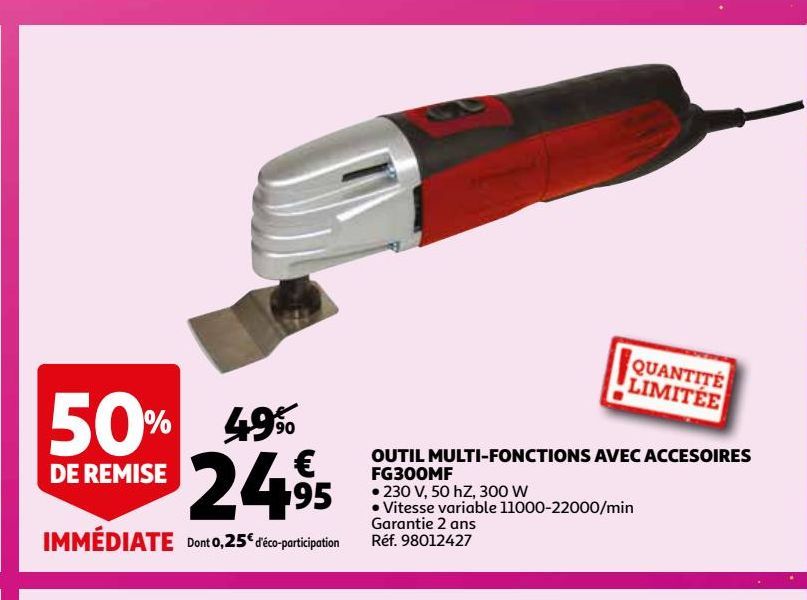 outils multi-functions avec accessoires FG300MF