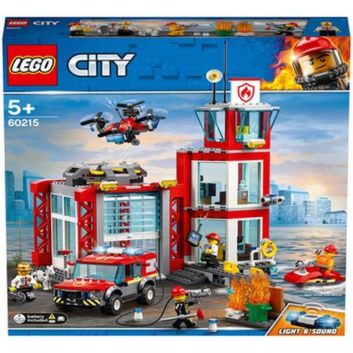 Lego city caserne de pompier