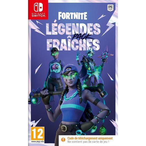 Le jeu fortnite legends fraiches sur switch