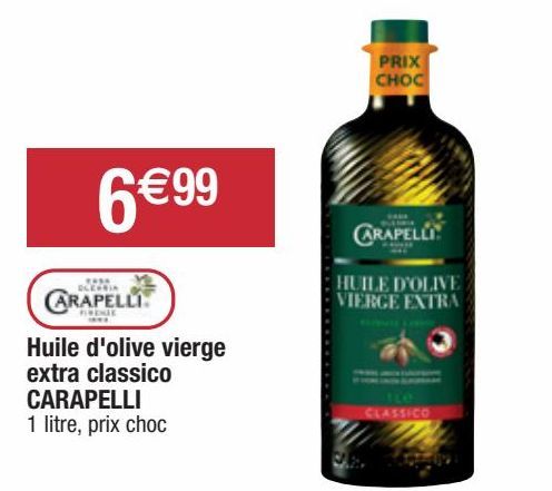 huile d'olive extra vierge Carapelli