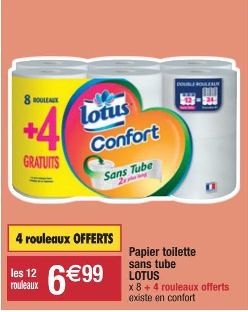 papier toilette Lotus confort