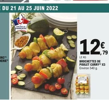 brochettes de poulet