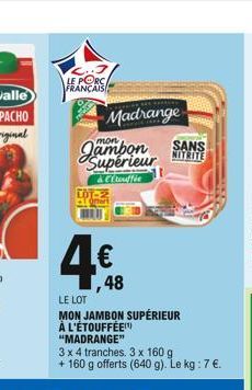 jambon madrange