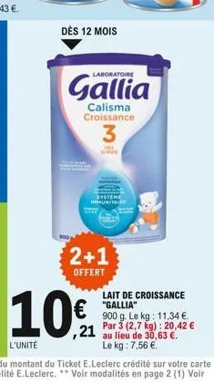 promos gallia