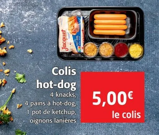 colis hot-dog