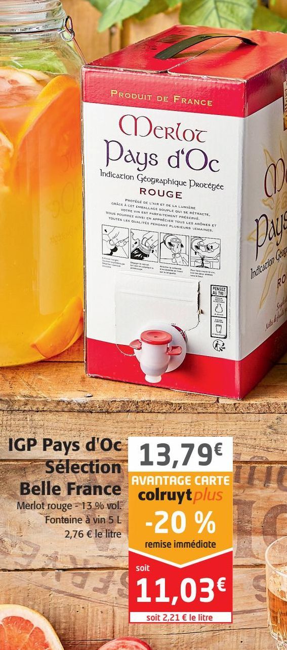 IGP Pays d'Oc Sélection Belle France