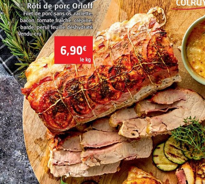 Rôti de porc Orloff