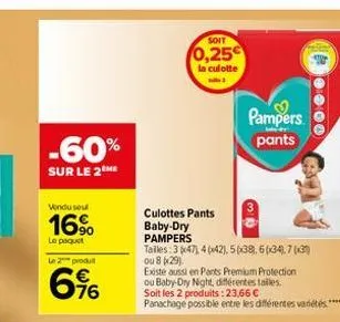 culotte pampers