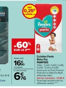 culotte Pampers