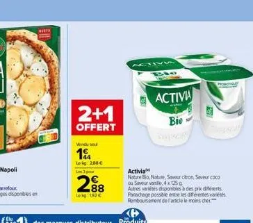 promos activia