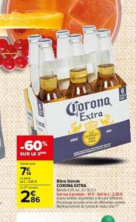 bière blonde Corona