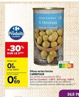 olives carrefour